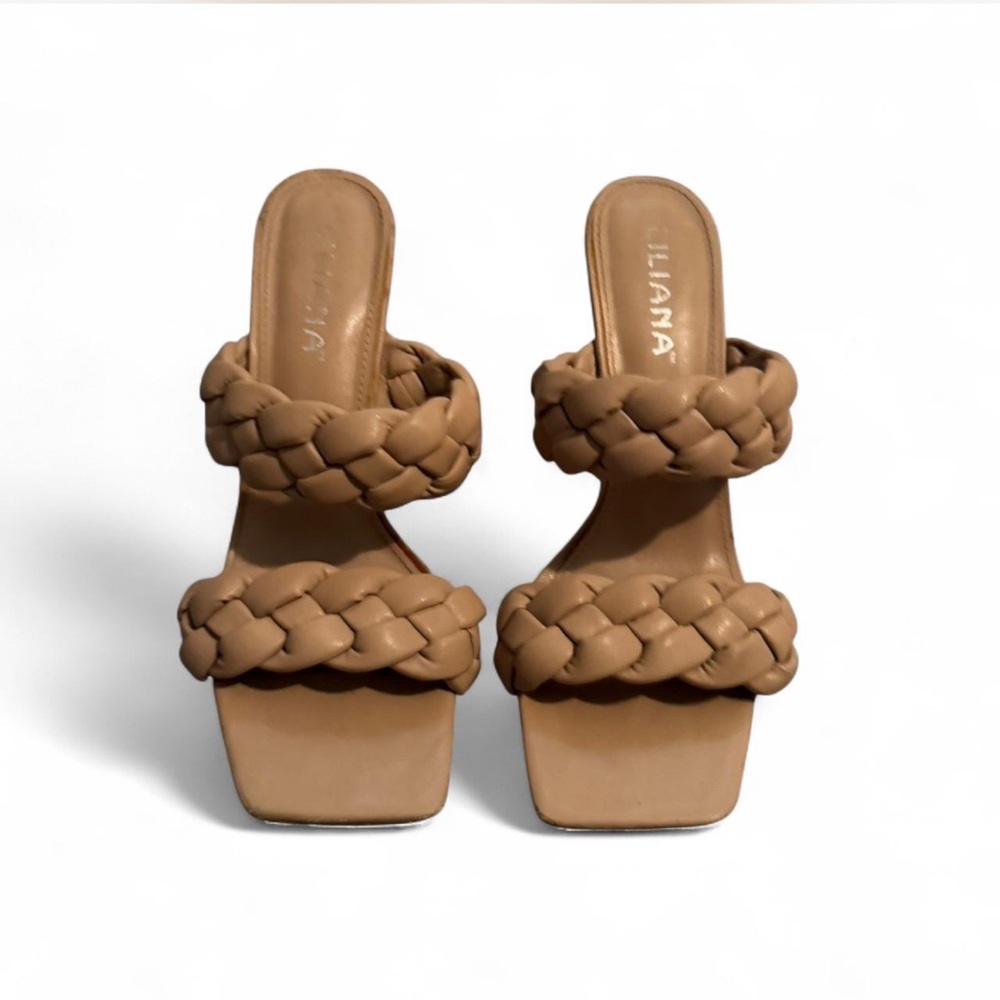 Liliana Women's Brown Braided Mules